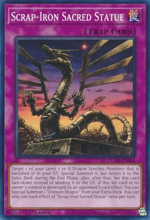 Scrap-Iron Sacred Statue (Common / Short Print) [DUNE-EN068] 1st Edition