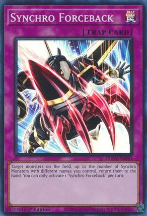 Synchro Forceback (Super Rare) [DUNE-EN085] 1st Edition