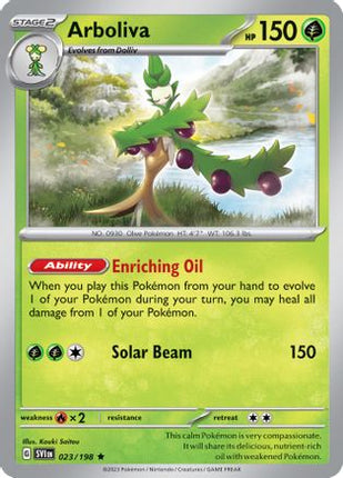 Arboliva - 023/198 (Line Holo) [Miscellaneous Cards & Products] Holofoil