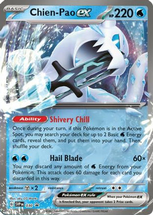 Chien-Pao ex - 030 - 30/null [SV: Scarlet & Violet Promo Cards] Holofoil