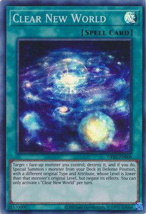 Clear New World (Super Rare) [OP22-EN008] Unlimited