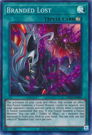 Branded Lost (Super Rare) [OP22-EN009] Unlimited