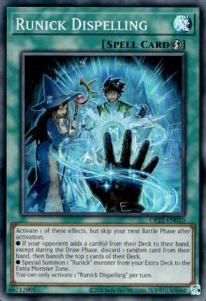 Runick Dispelling (Super Rare) [OP22-EN010] Unlimited