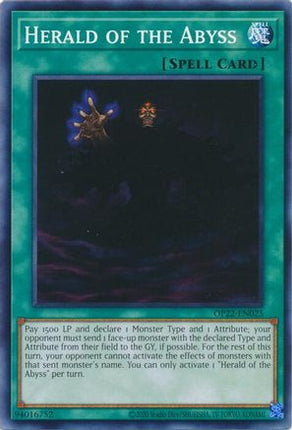 Herald of the Abyss (Common / Short Print) [OP22-EN025] Unlimited