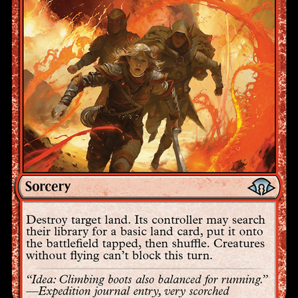 Sundering Eruption // Volcanic Fissure [Modern Horizons 3] Foil