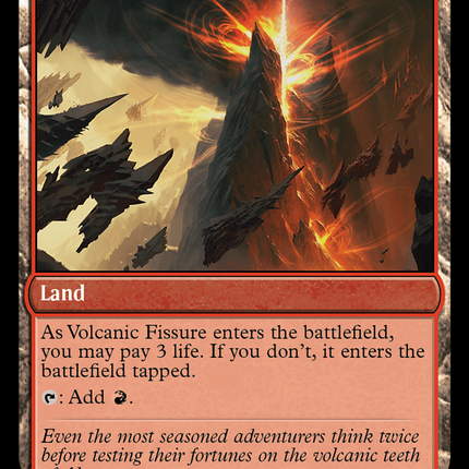 Sundering Eruption // Volcanic Fissure [Modern Horizons 3] Foil