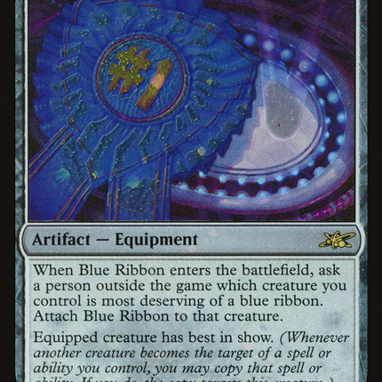 Blue Ribbon [Unfinity] Galaxy Foil