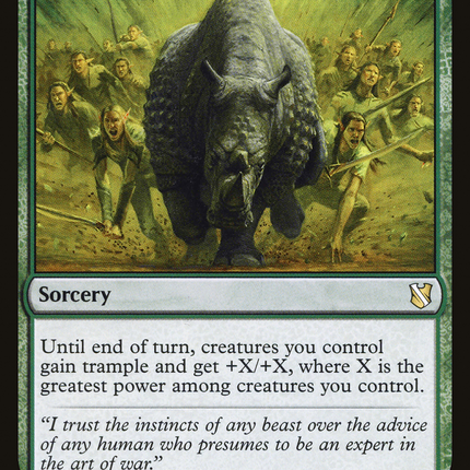 Overwhelming Stampede [Commander 2019]
