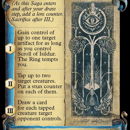 Scroll of Isildur (Showcase) [The Lord of the Rings: Tales of Middle-earth]