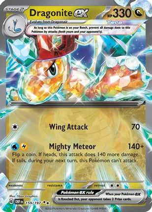 Dragonite ex - 159/null [SV03: Obsidian Flames] Holofoil