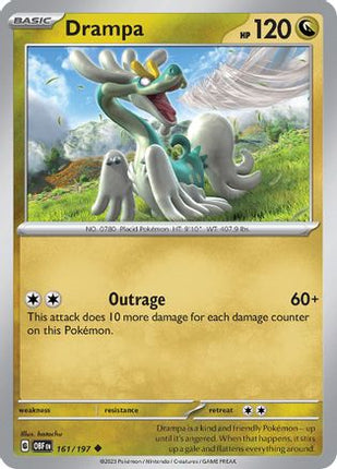 Drampa - 161/null [SV03: Obsidian Flames] Reverse Holofoil
