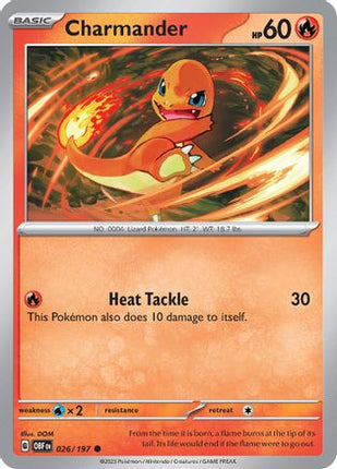 Charmander - 26/null [SV03: Obsidian Flames]