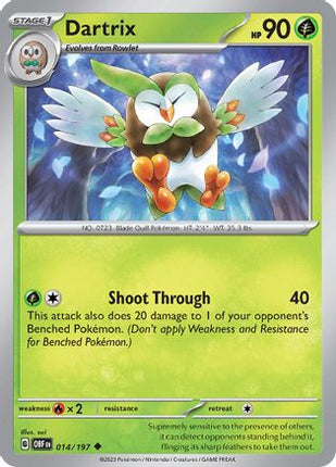 Dartrix - 14/null [SV03: Obsidian Flames]