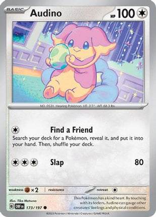 Audino - 173/null [SV03: Obsidian Flames]