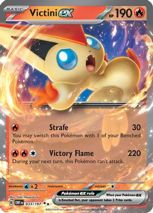 Victini ex - 33/null [SV03: Obsidian Flames] Holofoil