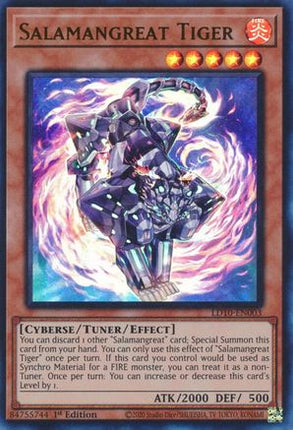 Salamangreat Tiger (Ultra Rare) [LD10-EN003] 1st Edition