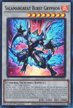 Salamangreat Burst Gryphon (Ultra Rare) [LD10-EN004] 1st Edition