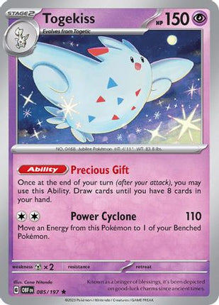 Togekiss - 85/null [SV03: Obsidian Flames] Holofoil