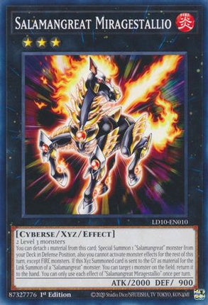 Salamangreat Miragestallio (Common / Short Print) [LD10-EN010] 1st Edition