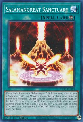 Salamangreat Sanctuary (Common / Short Print) [LD10-EN013] 1st Edition