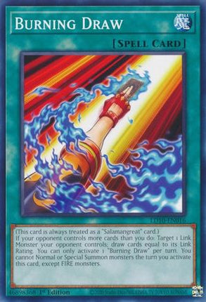 Burning Draw (Common / Short Print) [LD10-EN016] 1st Edition