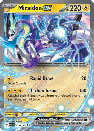 Miraidon ex - 79/null [SV03: Obsidian Flames] Holofoil