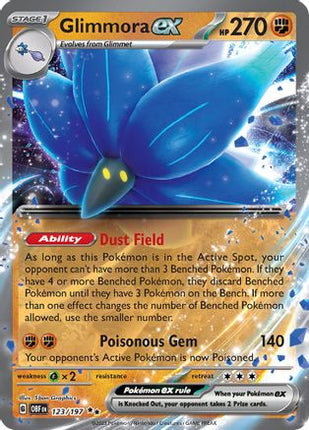 Glimmora ex - 123/null [SV03: Obsidian Flames] Holofoil