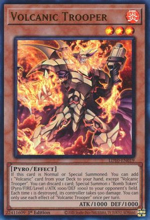 Volcanic Trooper (Ultra Rare) [LD10-EN019] 1st Edition