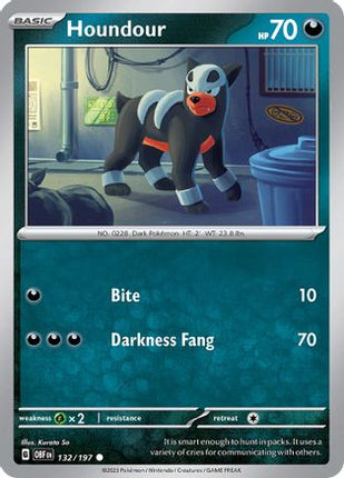 Houndour - 132/197 [SV03: Obsidian Flames]