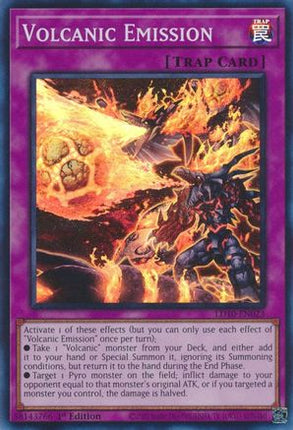 Volcanic Emission (Super Rare) [LD10-EN023] 1st Edition