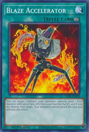 Blaze Accelerator (Common / Short Print) [LD10-EN030] 1st Edition
