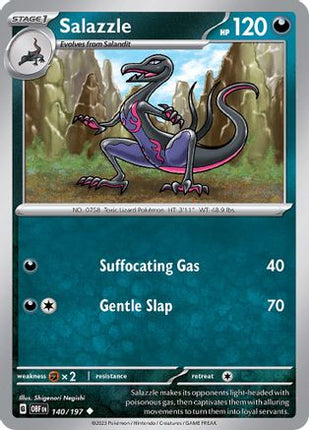 Salazzle - 140/null [SV03: Obsidian Flames]