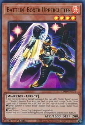 Battlin' Boxer Uppercutter (Ultra Rare) [LD10-EN032] 1st Edition