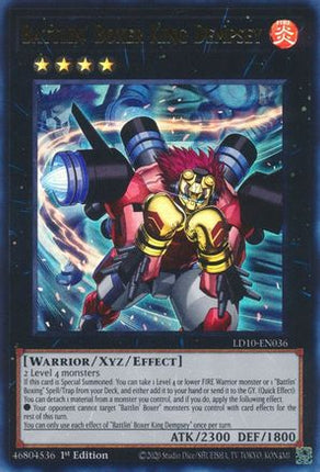 Battlin' Boxer King Dempsey (Ultra Rare) [LD10-EN036] 1st Edition