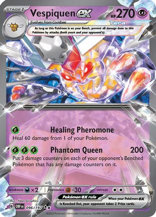 Vespiquen ex - 96/null [SV03: Obsidian Flames] Holofoil