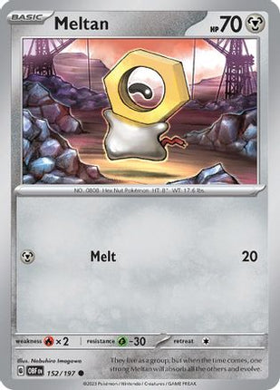 Meltan - 152/null [SV03: Obsidian Flames]