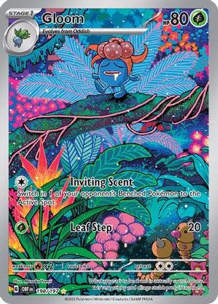 Gloom - 198/197 [SV03: Obsidian Flames] Holofoil