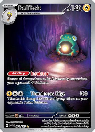 Bellibolt - 201/197 [SV03: Obsidian Flames] Holofoil