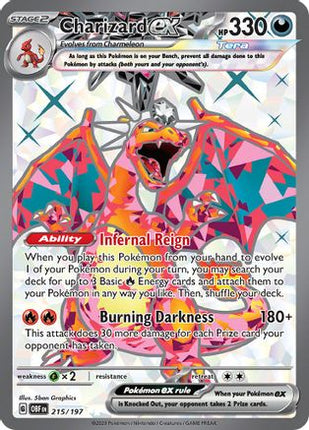 Charizard ex - 215/197 [SV03: Obsidian Flames] Holofoil