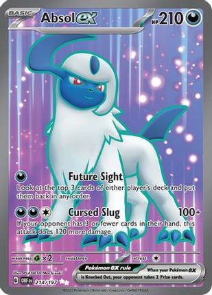Absol ex - 214/197 [SV03: Obsidian Flames] Holofoil