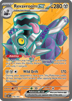 Revavroom ex - 216/197 [SV03: Obsidian Flames] Holofoil