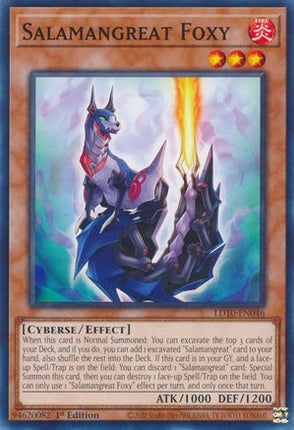 Salamangreat Foxy (Common / Short Print) [LD10-EN046] 1st Edition