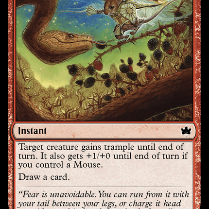 Might of the Meek [Bloomburrow] Foil