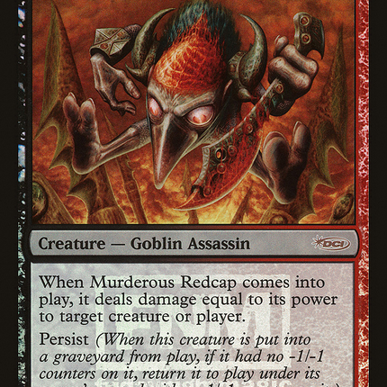 Murderous Redcap [Friday Night Magic 2009] Foil