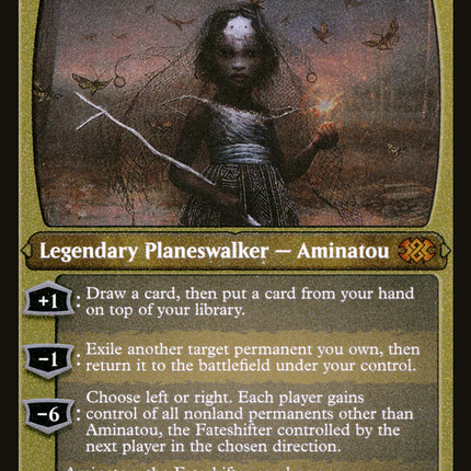 Aminatou, the Fateshifter [Double Masters 2022] Etched Foil