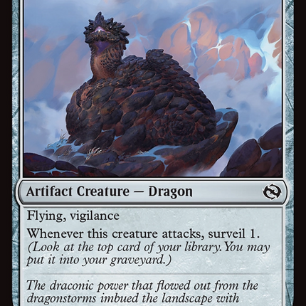 Boulderborn Dragon [Tarkir: Dragonstorm] Foil