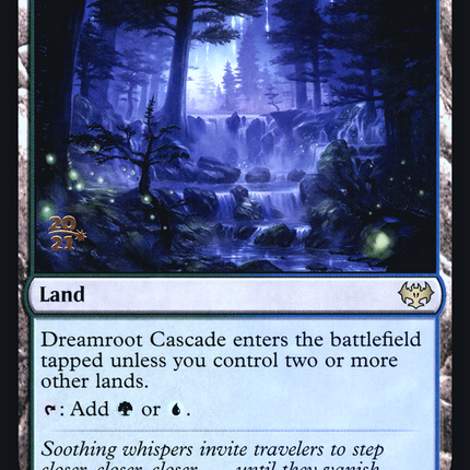 Dreamroot Cascade [Innistrad: Crimson Vow Promos] Prerelease Foil