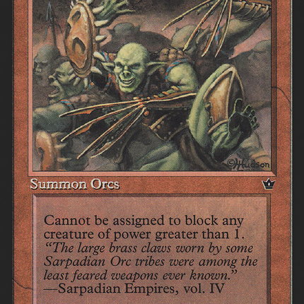 Brassclaw Orcs (Claws) [Fallen Empires]