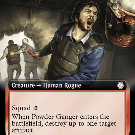 Powder Ganger (Extended Art) [Fallout] Surge Foil
