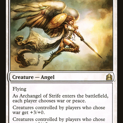 Archangel of Strife [Commander 2011]